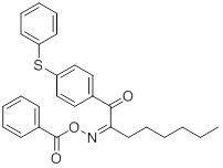 1-[4-(Phenylthio)phenyl]-1,2-octanedione 2-(O-benzoyloxime) CAS: 253585-83-0