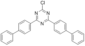 2,4-Bis([1,1'-biphenyl]-4-yl)-6-chloro-1,3,5-triazine CAS:182918-13-4