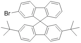 2'-Bromo-2,7-di-tert-butyl-9,9'-spirobi[fluorene] CAS:393841-81-1