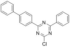 2-chloro-4-(biphenyl-4-yl)-6-phenyl-1,3,5-triazine CAS:1472062-94-4