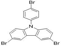 3,6-Dibromo-9-(4-bromo-phenyl)-9H-carbazole CAS: 73087-83-9