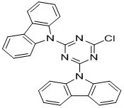 9,9'-(6-Chloro-1,3,5-triazine-2,4-diyl)bis(9H-carbazole) CAS: 877615-05-9